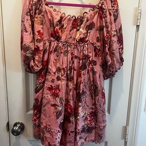 Zimmerman mini floral dress spectacular size US 6